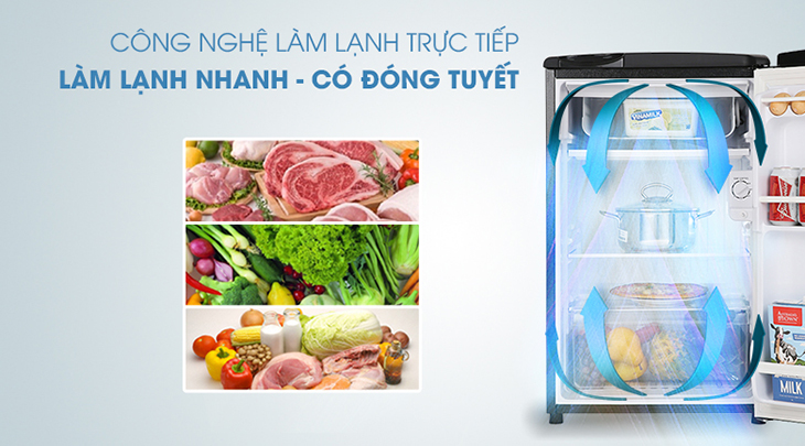 So sánh công nghệ làm lạnh trực tiếp và gián tiếp trên tủ lạnh