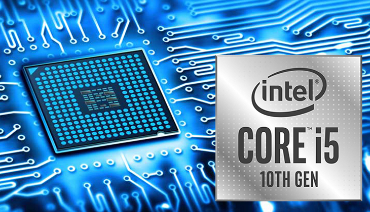 Minh họa bộ vi xử lý Intel Core i5-10300H
