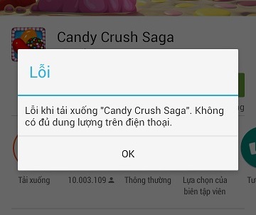 [Tip Android] Hướng dẫn khắc phục lỗi không đủ dung lượng lưu trữ