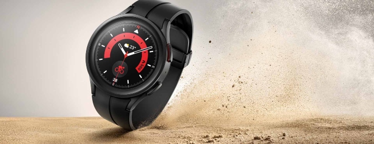 Thiết kế của đồng hồ Galaxy Watch5 Pro