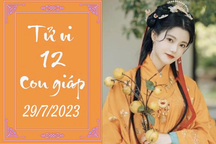 Tử vi vui 12 con giáp hôm nay ngày 29/7/2023: Mão thấu đáo, Hợi thăng tiến