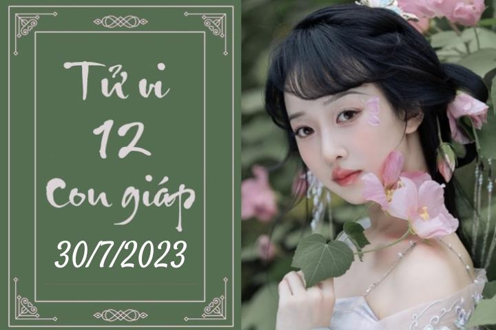 Tử vi vui 12 con giáp hôm nay ngày 30/7/2023:Thìn nhạy bén, Tý phát triển