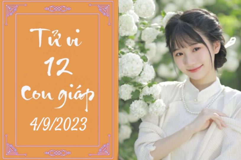 Tử vi vui 12 con giáp hôm nay ngày 4/9/2023: Tỵ cẩn thận, Sửu mở rộng