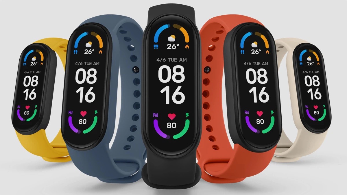 Xiaomi ra mắt Mi Band 6: Thiết kế không đổi, màn hình “tràn viền”, pin 2 tuần, giá từ 800K