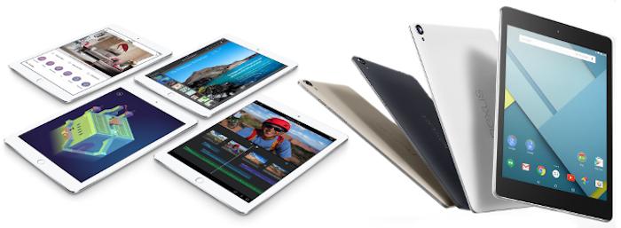 iPad Air 2 và Nexus 9: đọ sức cấu hình