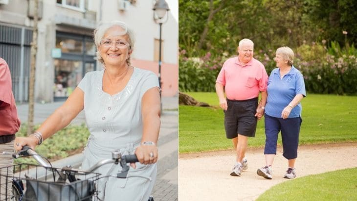 Người già nên đi bộ hay đi xe đạp để tốt cho sức khỏe? Lợi ích của đạp xe và đi bộ đối với sức khỏe người cao tuổi