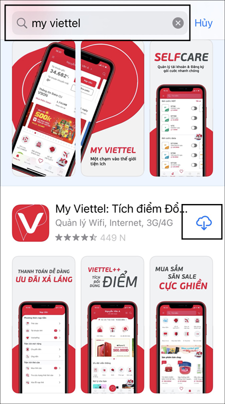 Cách nhận 500MB Data miễn phí trong 30 ngày từ My Viettel