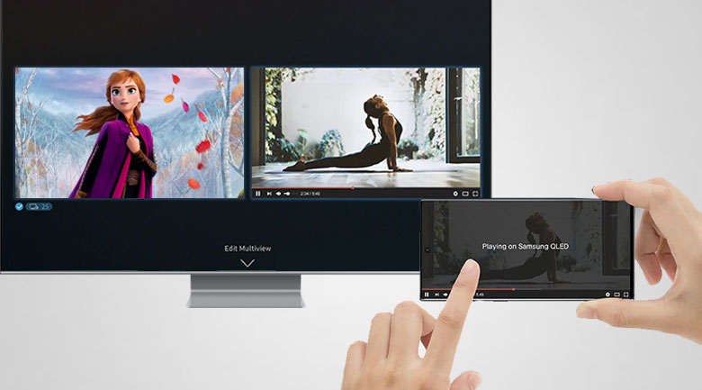 Cách sử dụng tính năng Multi View trên tivi Samsung mới nhất