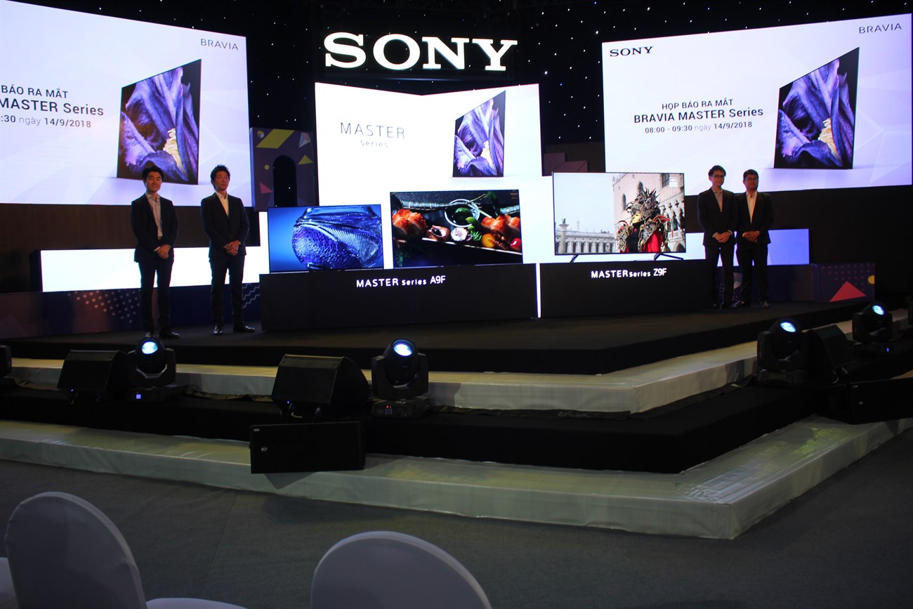 Tuyệt đỉnh tương phản – bộ đôi Sony tivi BRAVIA MASTER Series A9F và Z9F chính thức có mặt ở Việt Nam