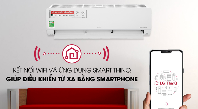 4 hãng máy lạnh có wifi điều khiển từ xa bằng điện thoại