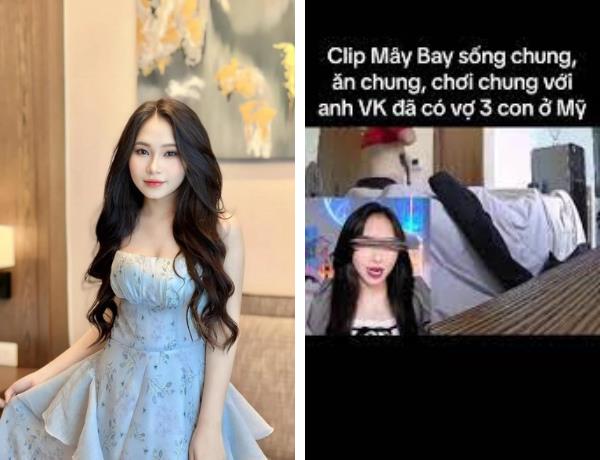Full Clip Thái Thị Hà Vy (Mây Bae) lộ Full video cùng sống chung với chồng người ta không che