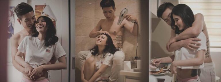 [BẢN GỐC] Clip Linh miu "xập xinh" cùng 4 anh trong khách sạn không che