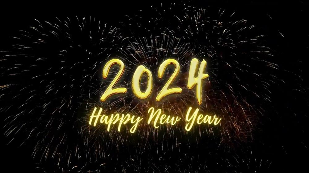 Clip happy new year 2024 Full HD dài 30 phút mới nhất gây sốt dân mạng