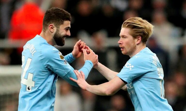 De Bruyne tỏa sáng giúp Man City thắng ngược Newcastle