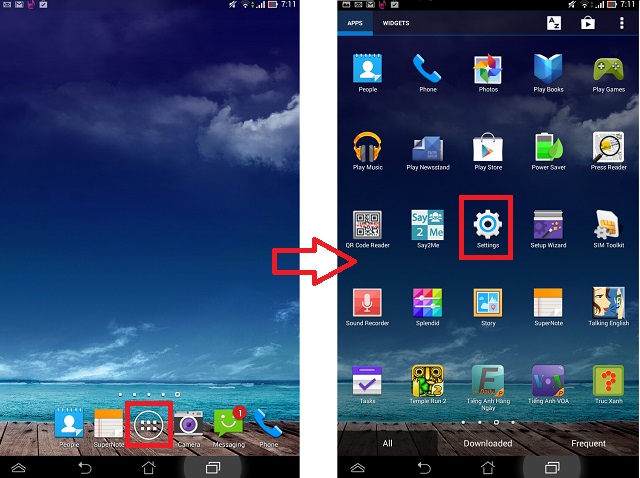 Hướng dẫn các cách khóa màn hình trên máy tính bảng ASUS FONEPAD