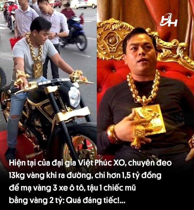 Phúc XO “Đại gia ngầm” có sở thích đeo 13kg vàng khi ra đường bây giờ ra sao