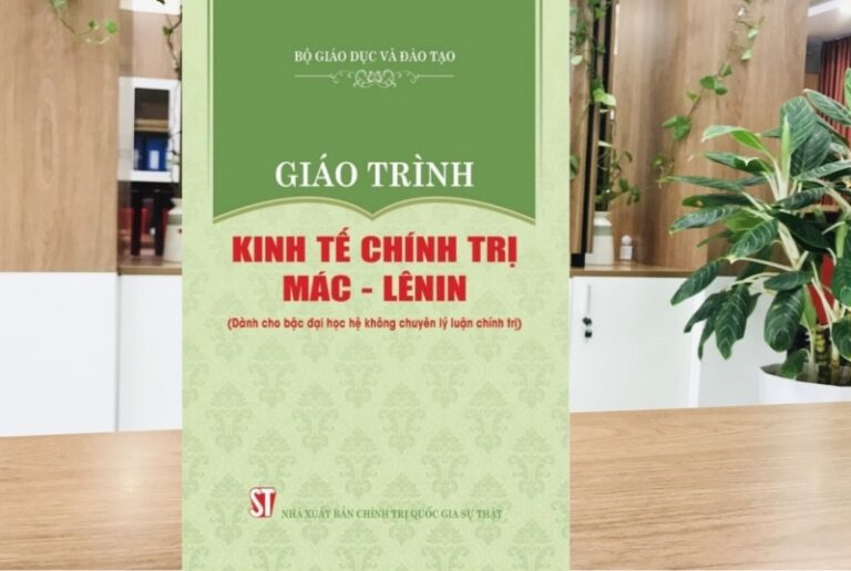 TẢI Sách Giáo Trình Kinh Tế Chính Trị Mác – Lênin Không Chuyên PDF (Miễn phí)