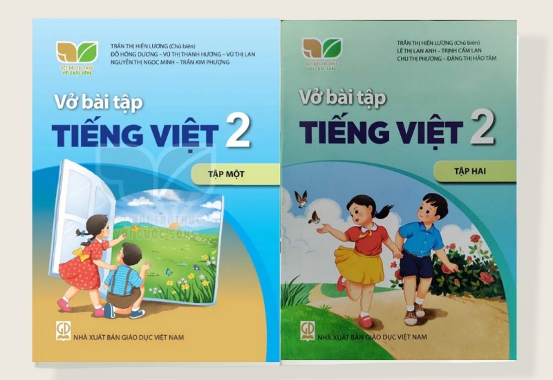 TẢI Vở Bài Tập Tiếng Việt Lớp 2 Tập 1, 2 – Kết Nối Tri Thức Với Cuộc Sống PDF miễn phí