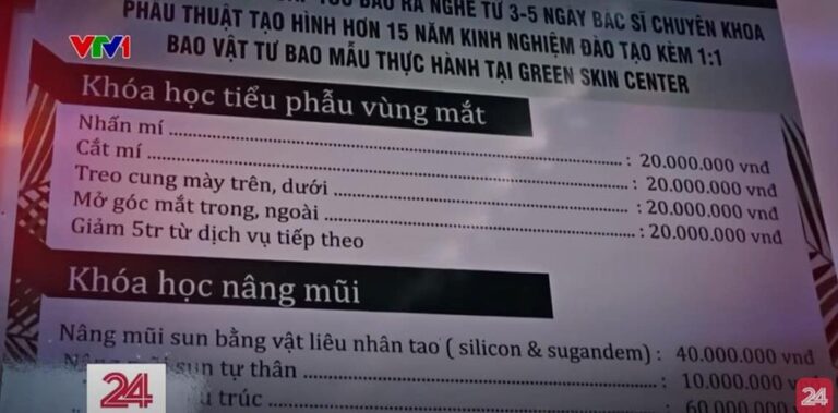 Triệt” cơ sở đào tạo “bác sĩ thẩm mỹ” thần tốc, thực hành luôn buổi đầu trên người thật cho nhanh “ra việc