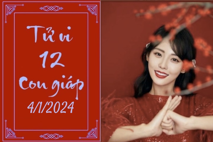 Tử vi vui 12 con giáp hôm nay ngày 4/1/2024: Mão tinh tế, Dậu dễ gần