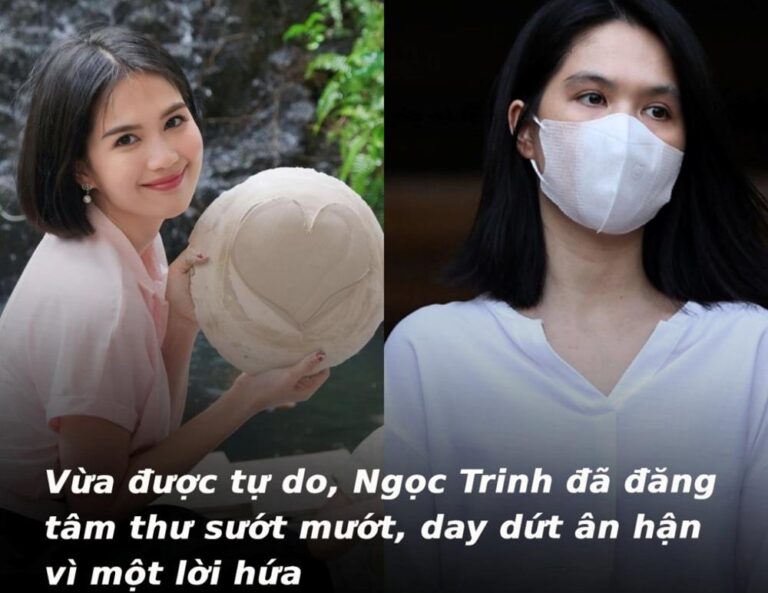 “Mới xuất kho”, Ngọc Trinh đã đăng tâm thư ướt át, day dứt ân hận vì một lời hứa