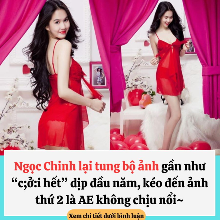 Ngọc Trinh bất ngờ bị tung bộ ảnh gần như “c.ởi hết” đầu năm, kéo đến ảnh thứ 2 là AE chịu không nổi!