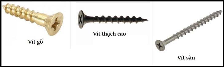 Các loại ốc vít phổ biến nhất trên thị trường và công dụng của chúng