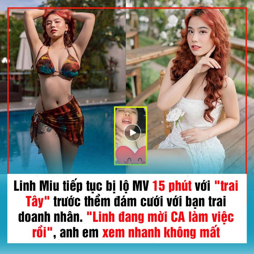 [FULL Clip] Linh Miu tiếp tục lộ MV 15 phút với “trai Tây” không che